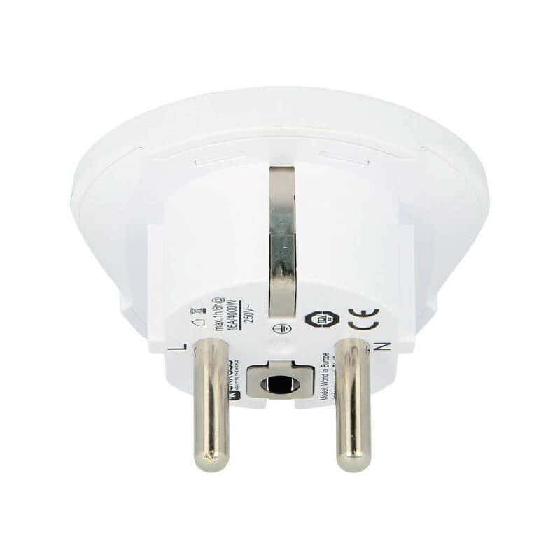Adaptador de viaje SKROSS para extranjeros en Europa