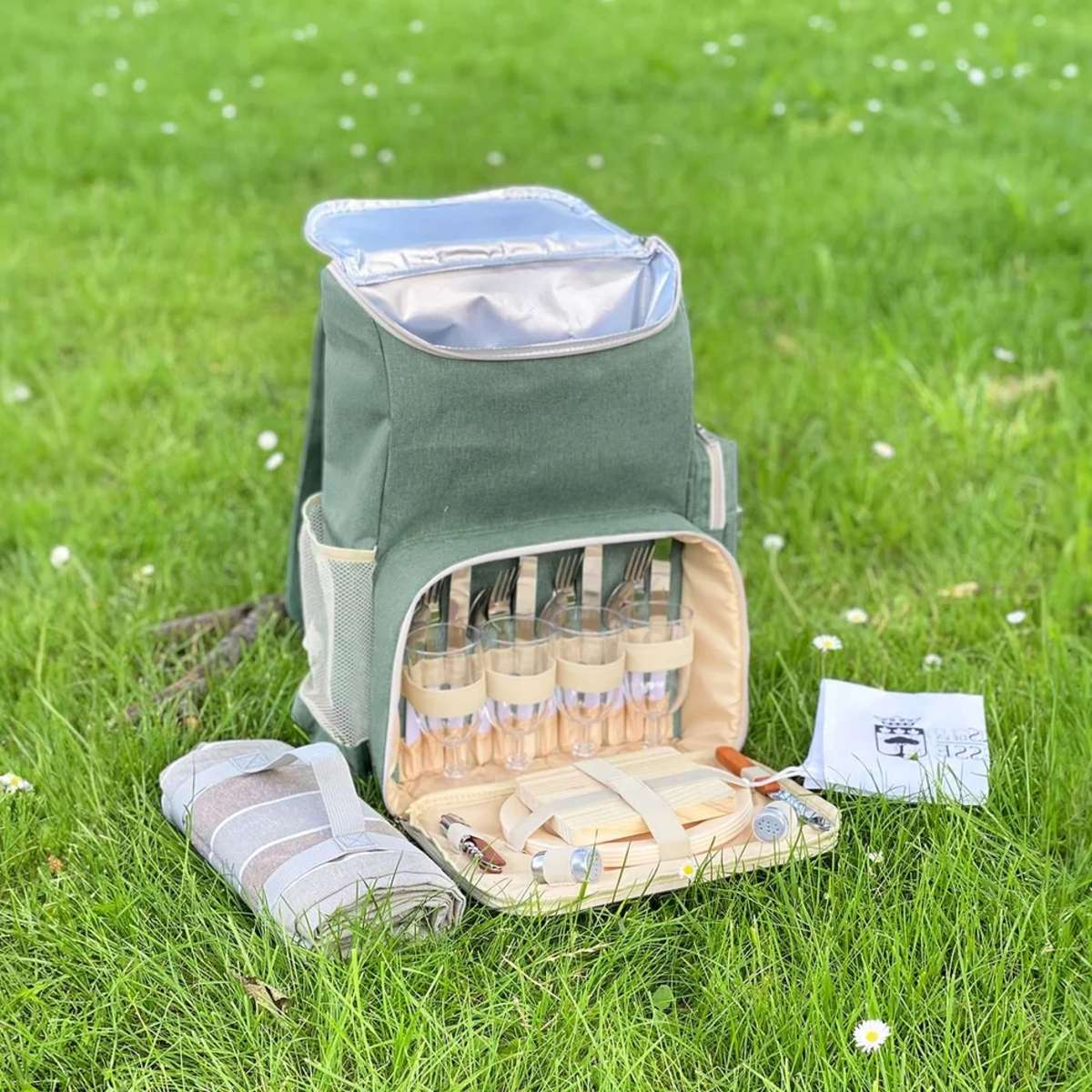 Les Jardins de la Comtesse picknickryggsäck Escapade – 4 personer