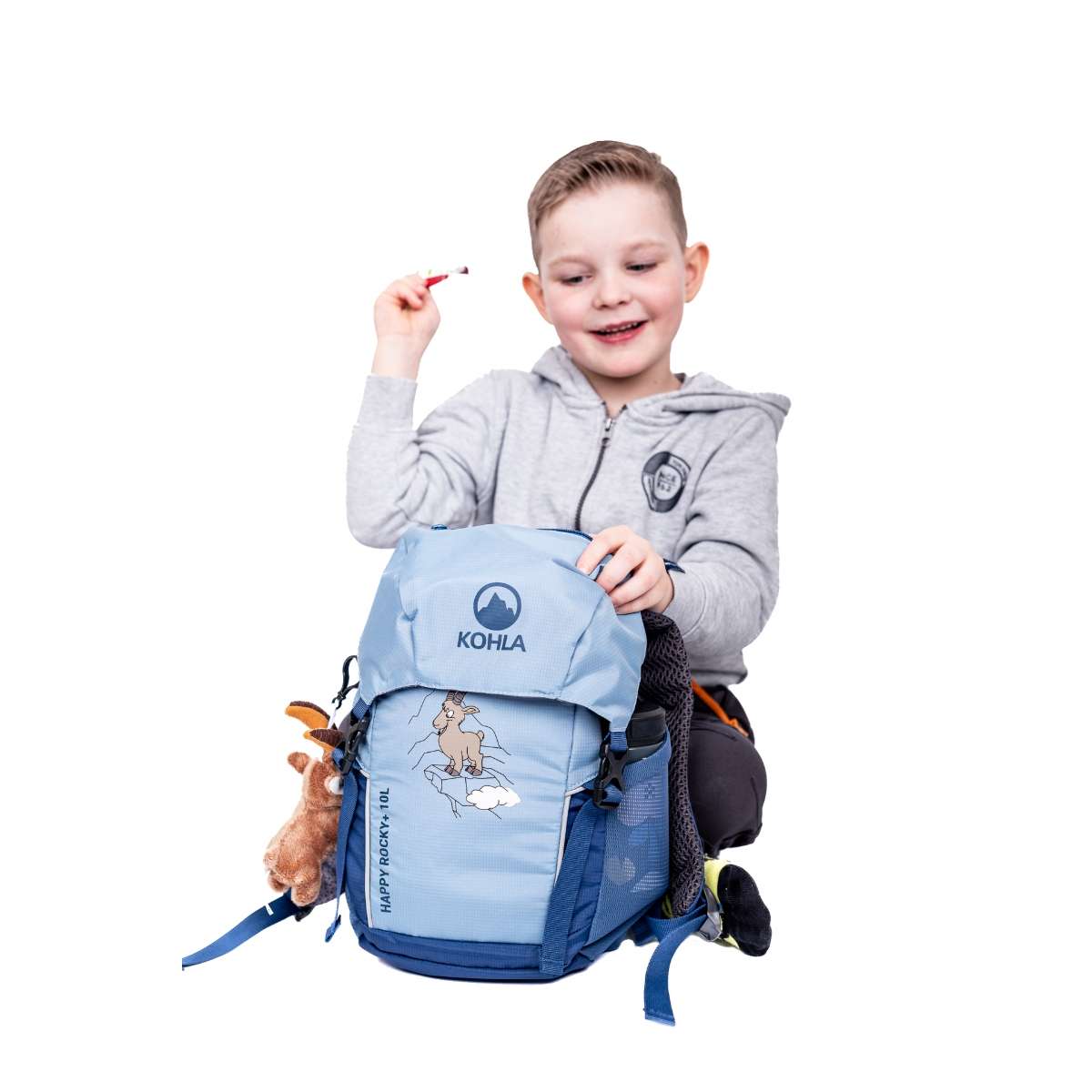 Mochila infantil KOHLA Happy Rocky 10 l
