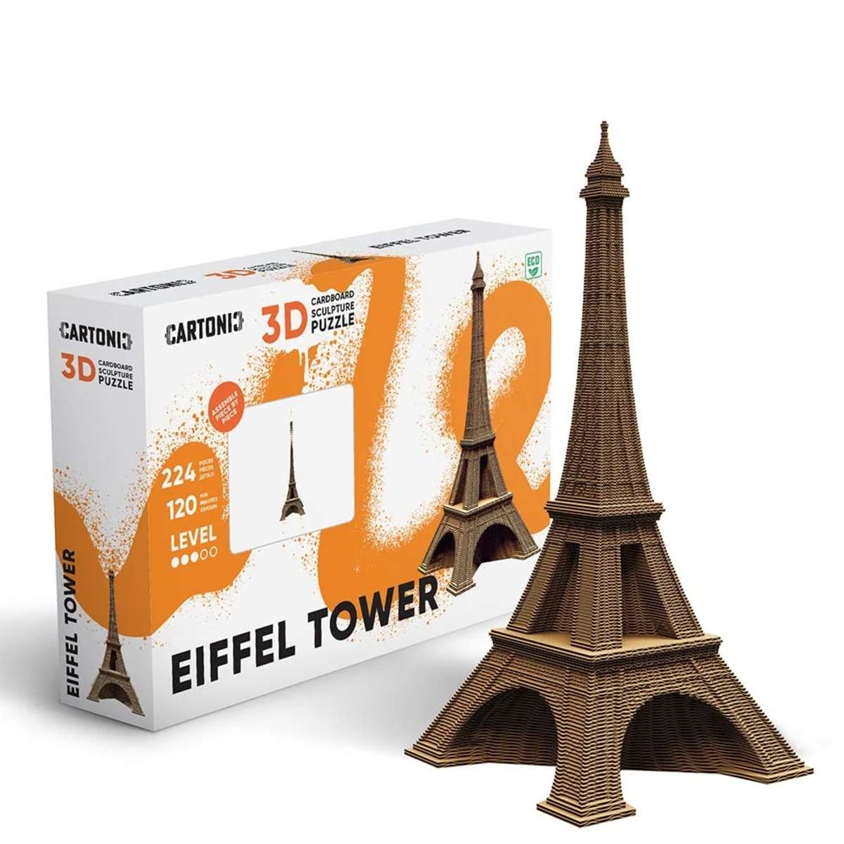 Puzzle 3D Cartonic Torre Eiffel