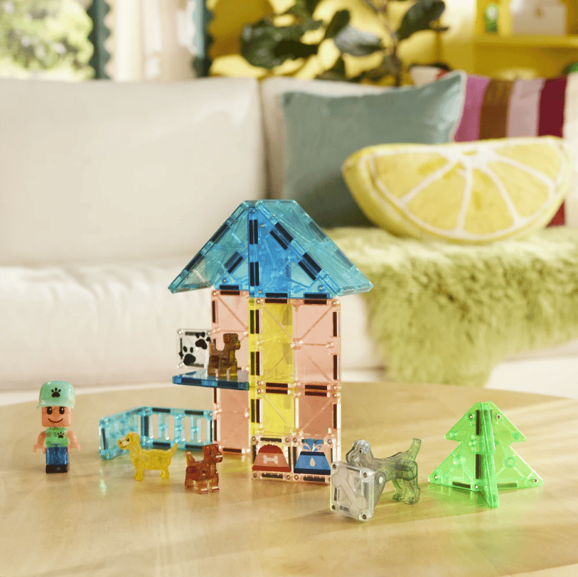 Magna-Tiles microMAGS Puppy Park 27 delar