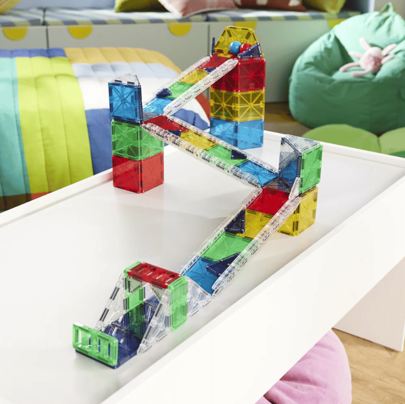 Magna-Tiles Magnetische Rail Racers Deluxe 90 stuks