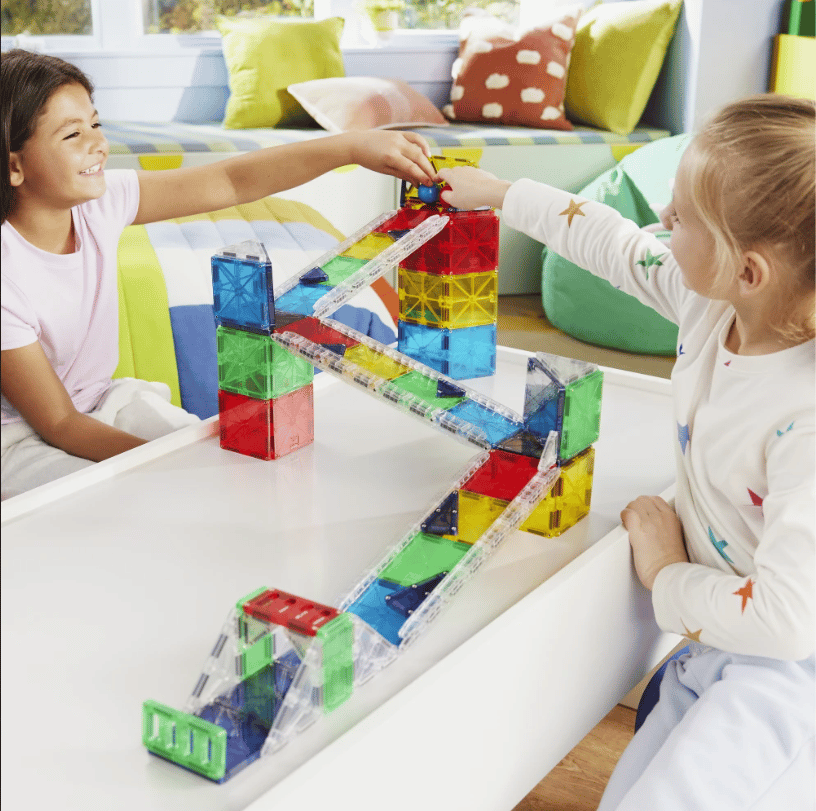 Magna-Tiles Magnetische Rail Racers Deluxe 90 stuks