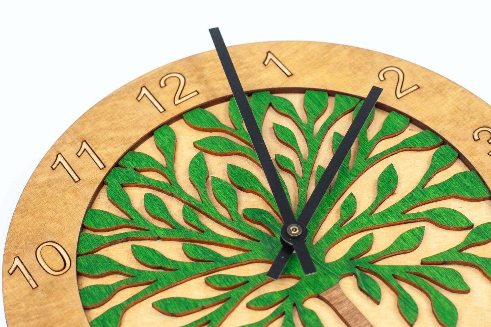Reloj de pared Árbol de madera