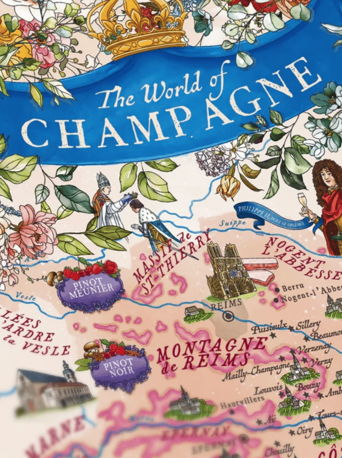 Water and Wines Champagne Wine Puzzle