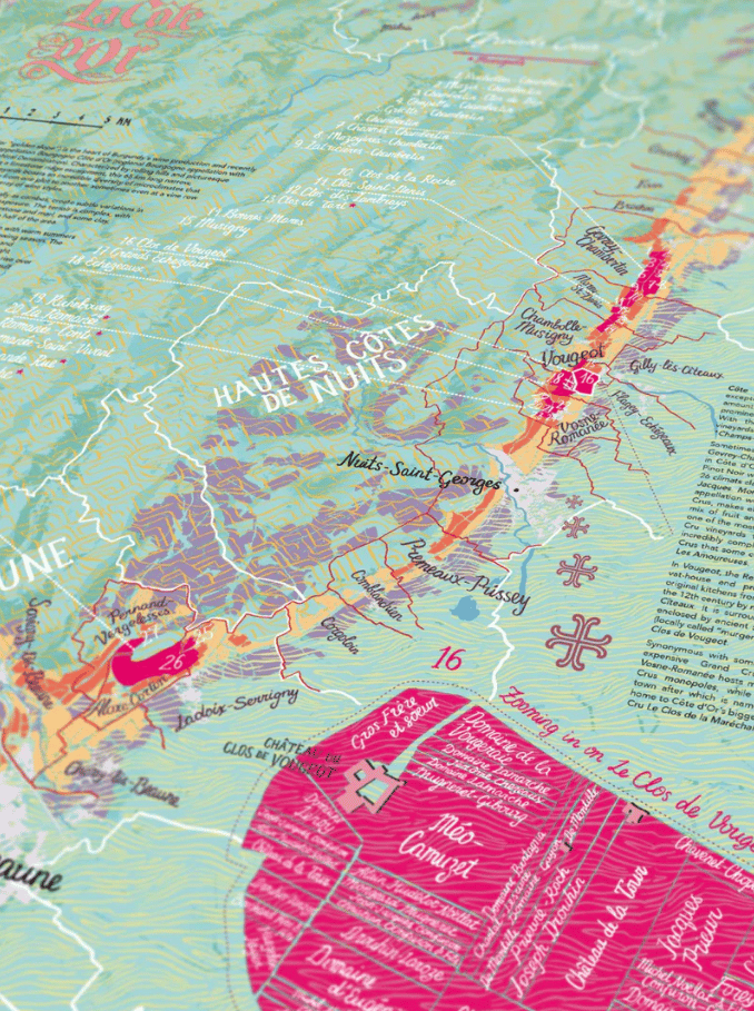 Water and Wines Bourgogne Wine Puzzle