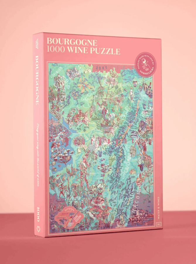 Water and Wines Bourgogne Wine Puzzle