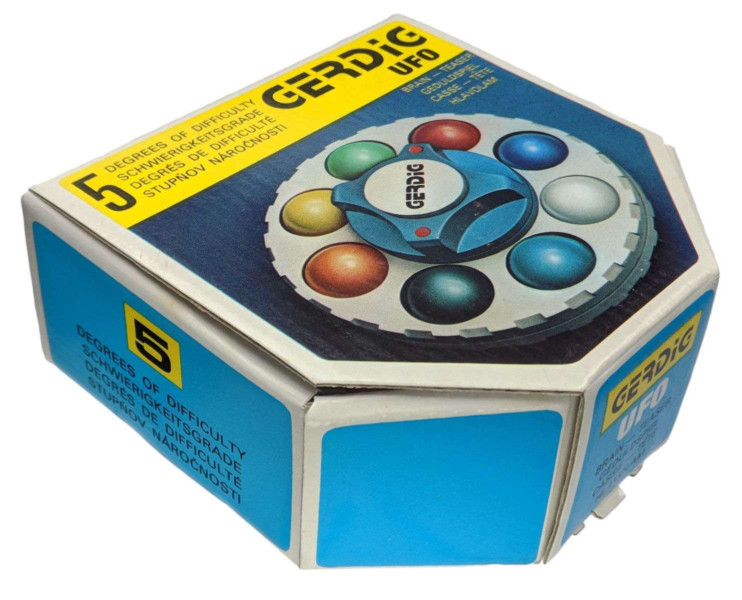 Gerdig Ufo Vintage logische puzzel