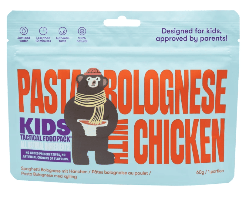 Tactical Foodpack Kids Pasta Bolognese med kyckling