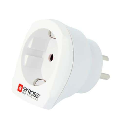 Adaptador de viaje SKROSS Dinamarca tipo K