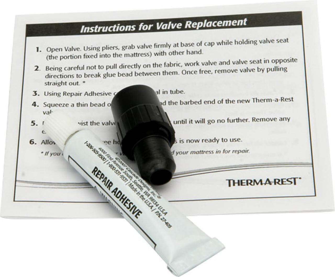 Thermarest Ventil Reparationssatser