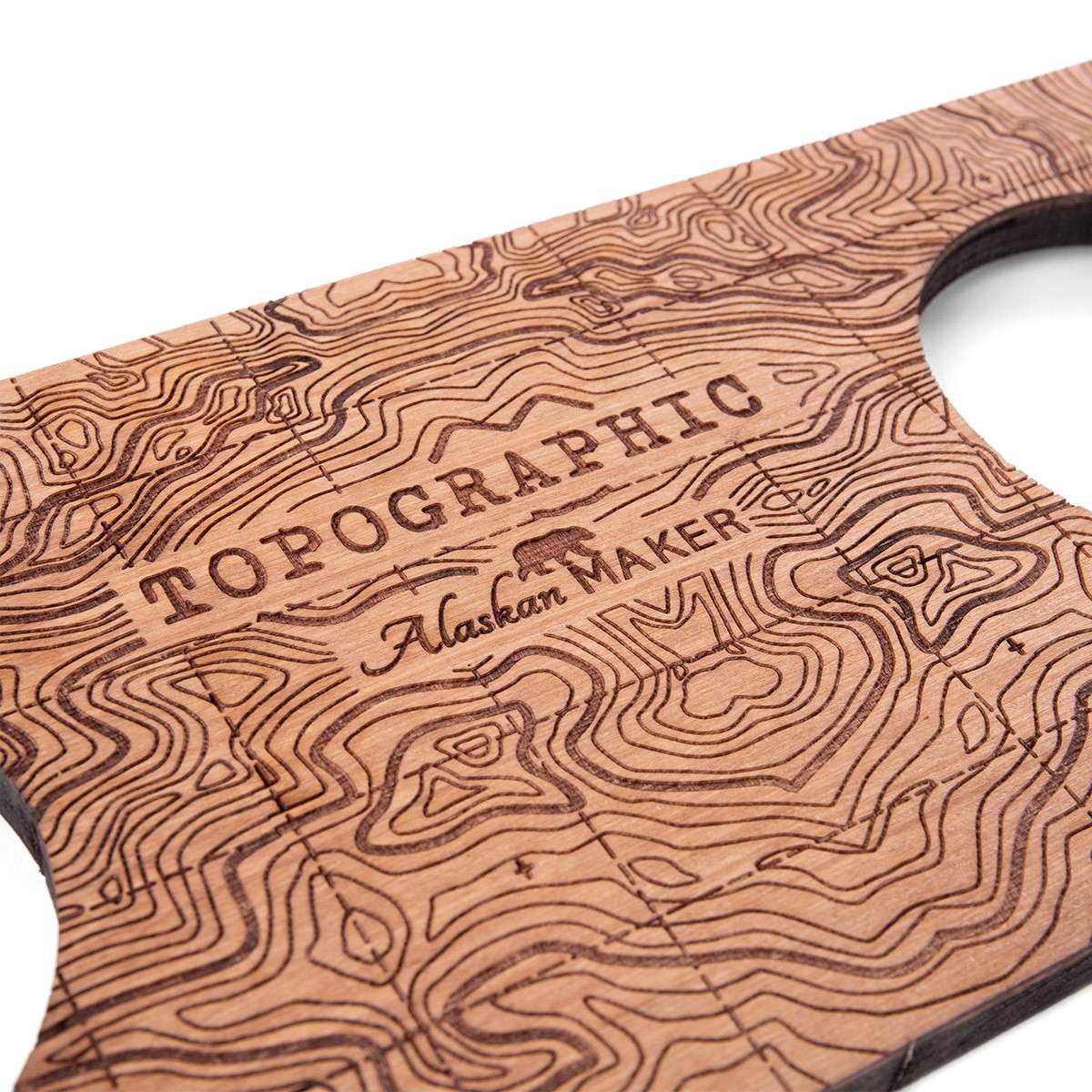 Alaskan Maker Espositore topografico  per 2 bicchieri da liquore