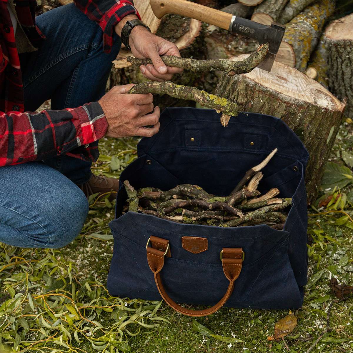 Alaskan Maker CRAFTWOOD 2 en 1 bolso para leña