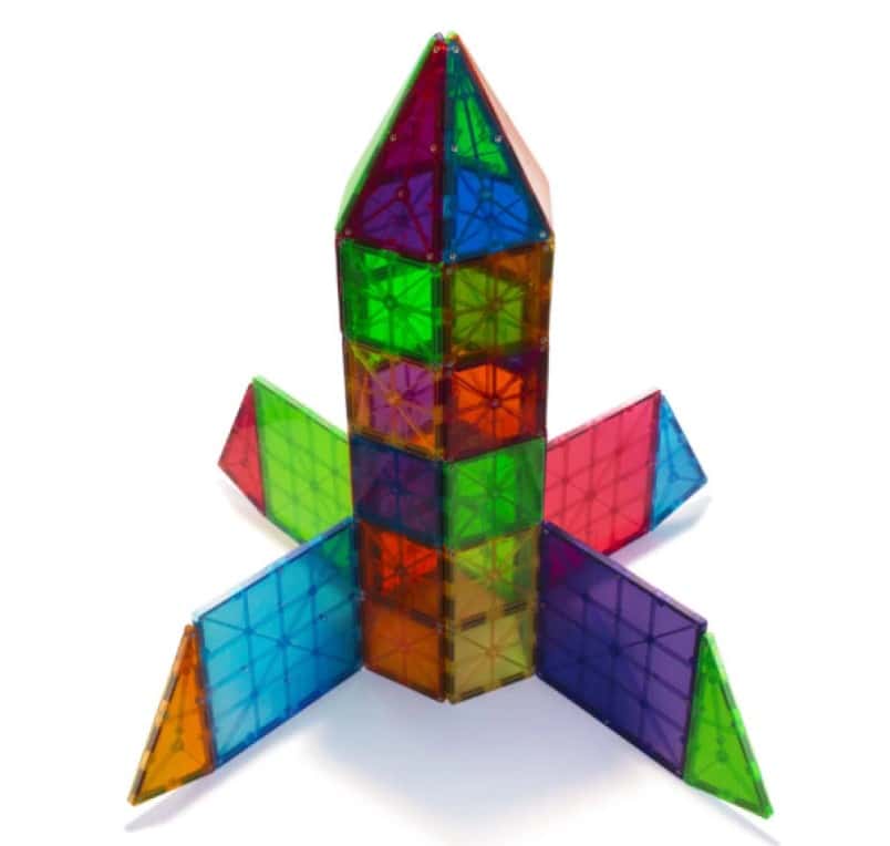 Magna-Tiles stavebnica 100 dielov