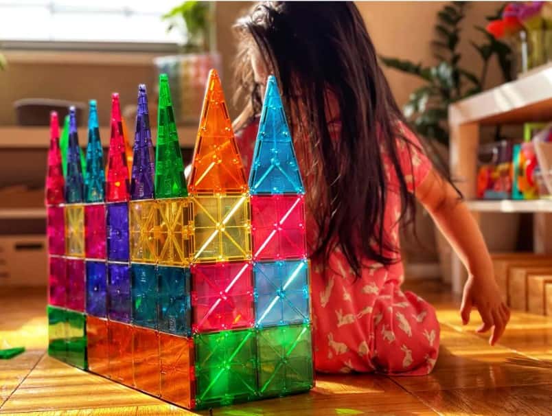 Magna-Tiles stavebnica 100 dielov