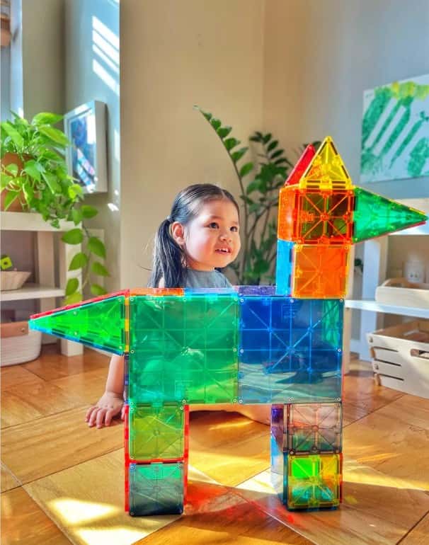 Magna-Tiles stavebnica 100 dielov