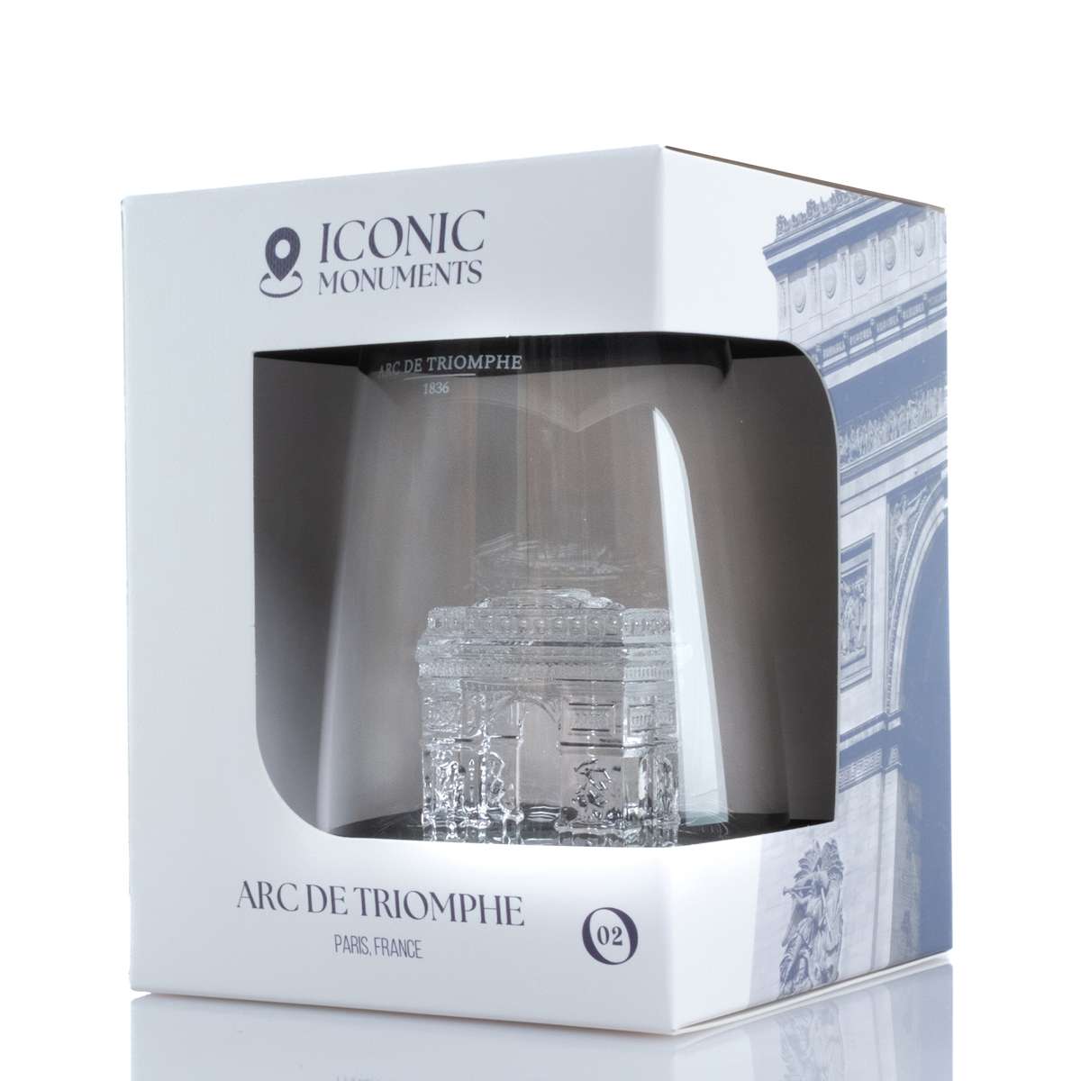 Alaskan Maker Iconic Long Drink Topografiskt glas