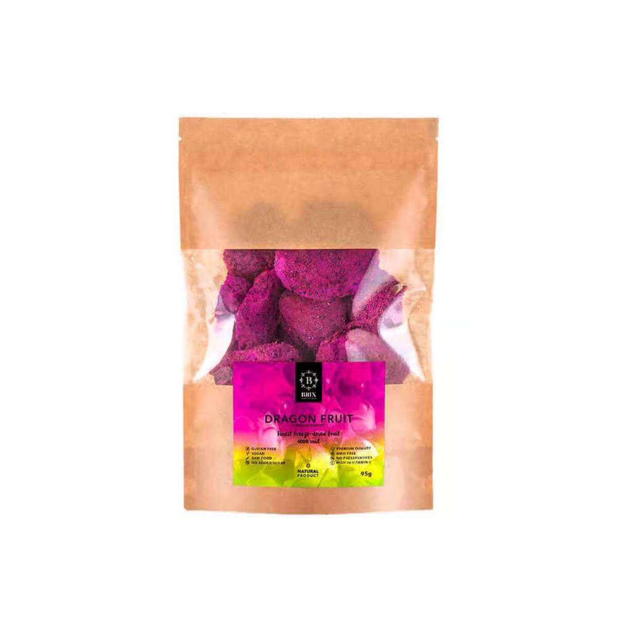 BRIX Pitahaya (fruit du dragon) lyophilisé