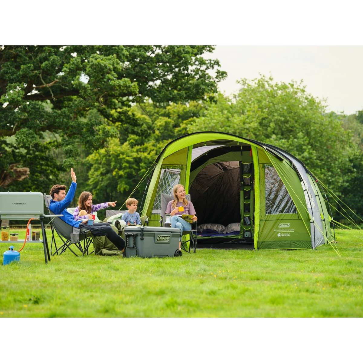 Coleman Rocky Mountain 5 BlackOut — tente familial pour 5 personnes