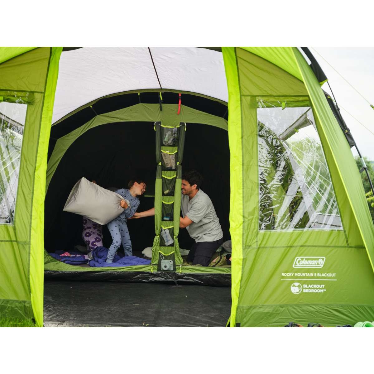 Coleman Rocky Mountain 5 BlackOut — tente familial pour 5 personnes
