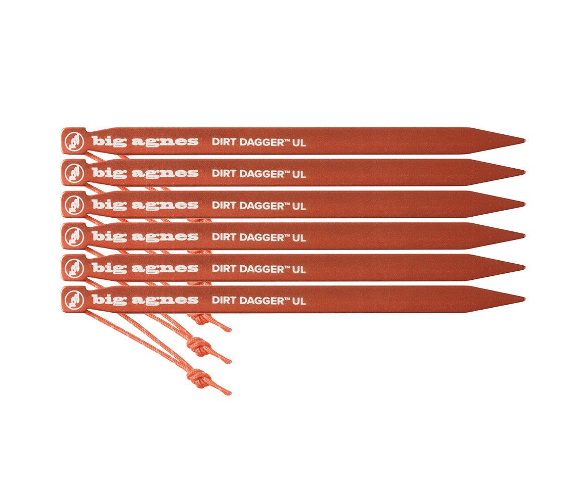 Piquets de tente Big Agnes Dirt Dagger™ UL