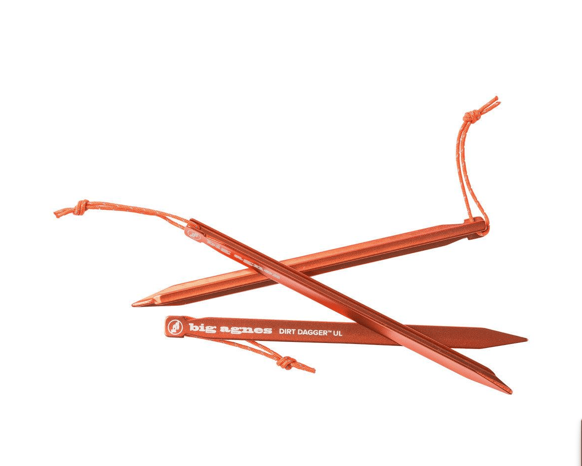 Piquets de tente Big Agnes Dirt Dagger™ UL