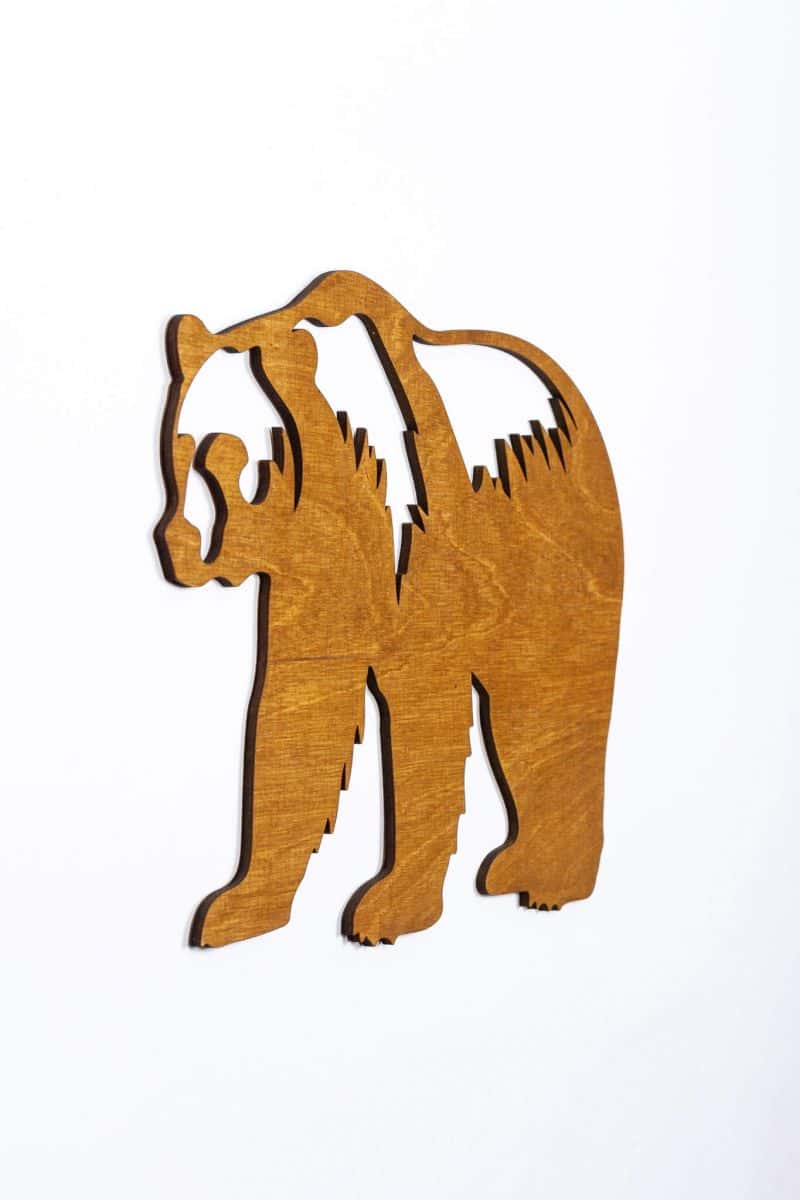 Orso - decorazione murale