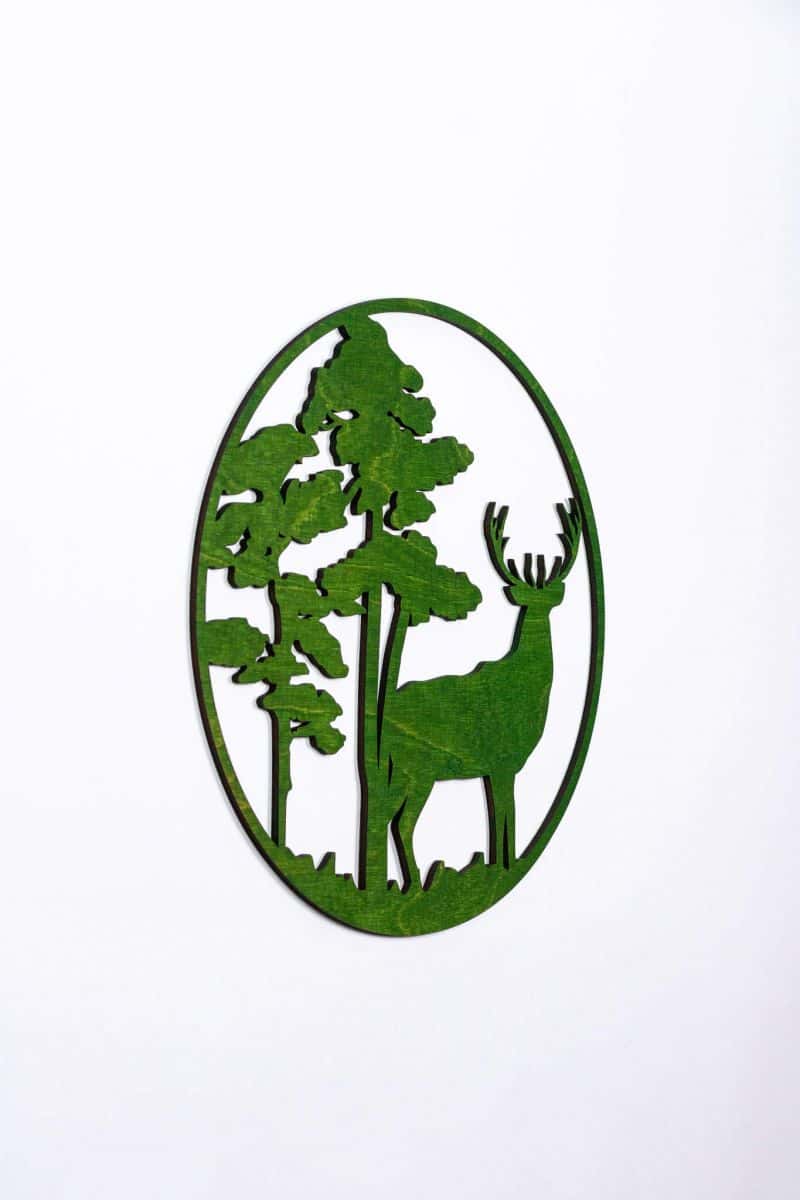 Cervi nella foresta