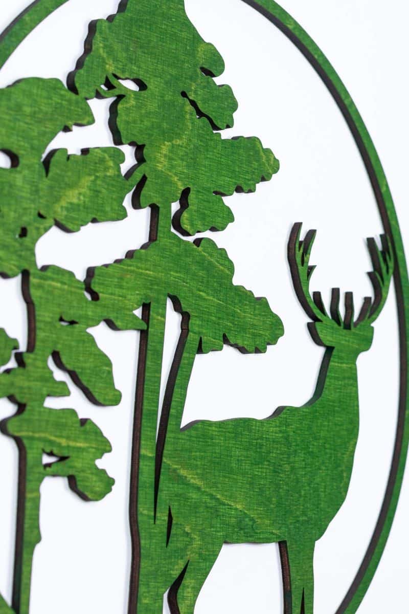 Cervi nella foresta