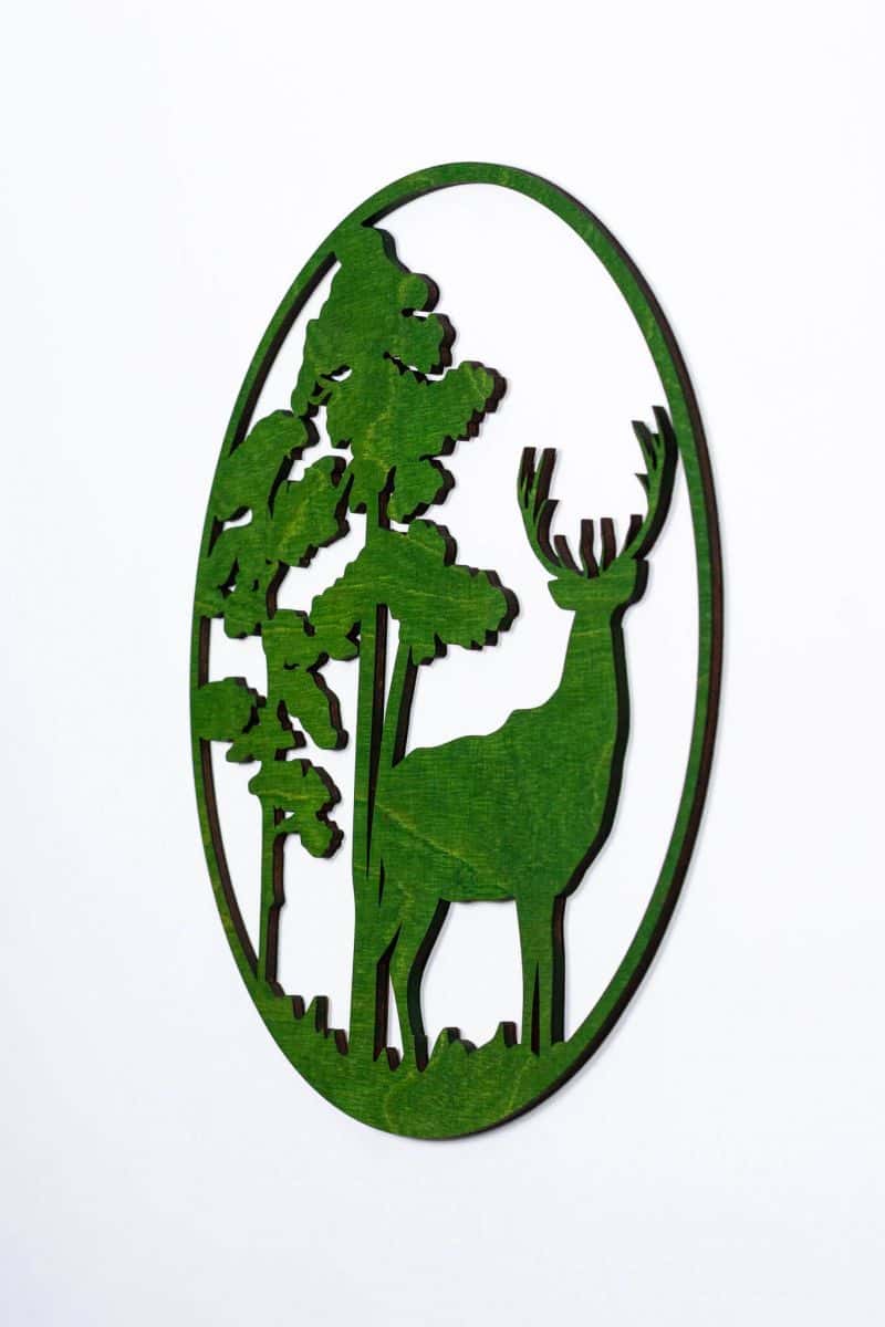 Cervi nella foresta