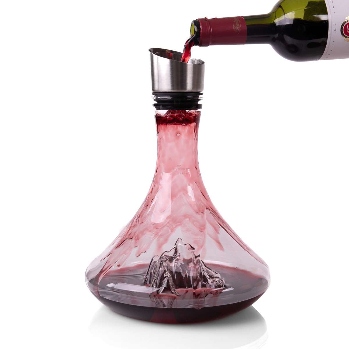 Alaskan Maker Carafe à vin topographique