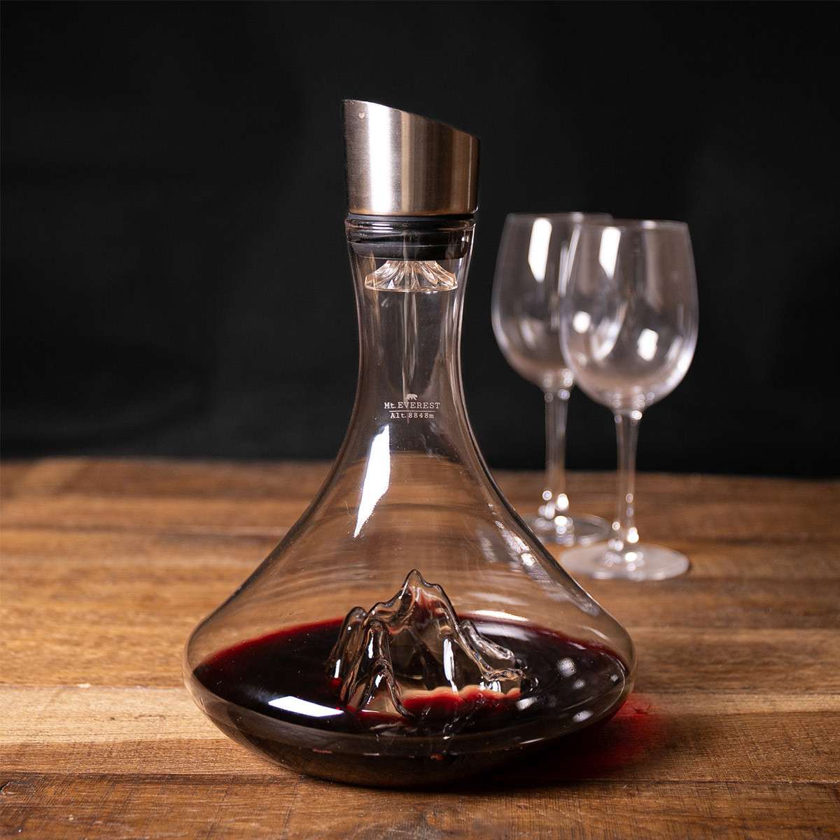 Alaskan Maker Carafe à vin topographique