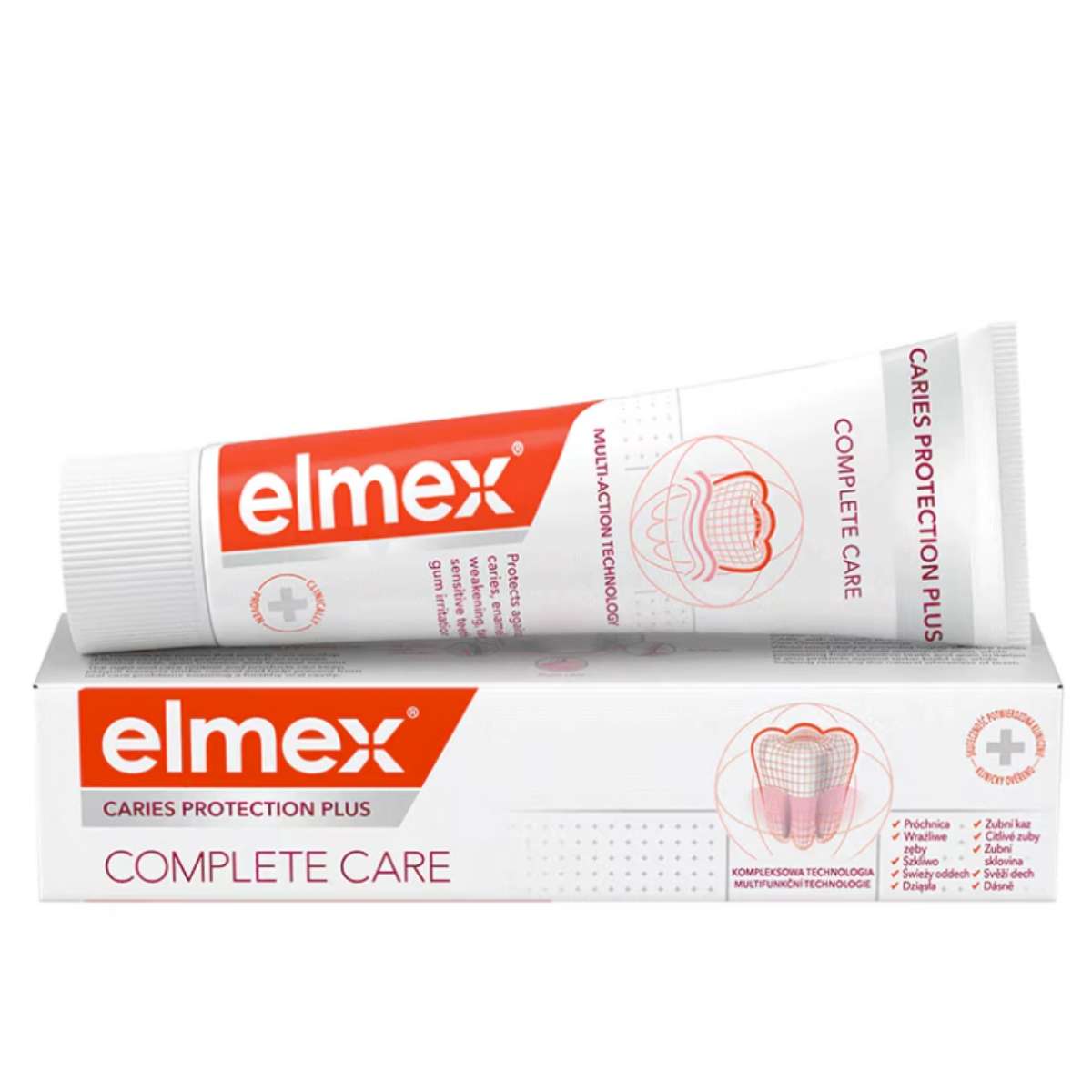 elmex Caries Protection Plus Complete Care pastă de dinți