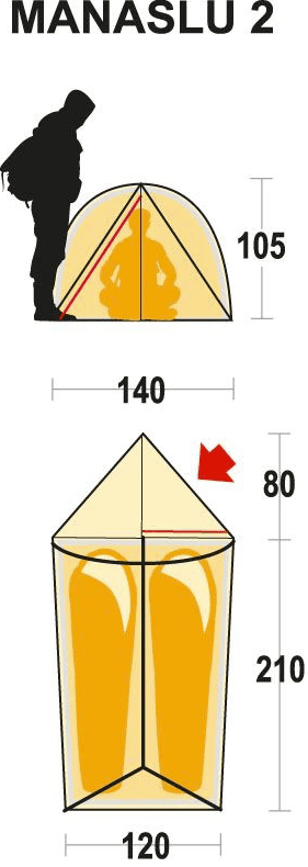 Ferrino Manasulu 2 tente