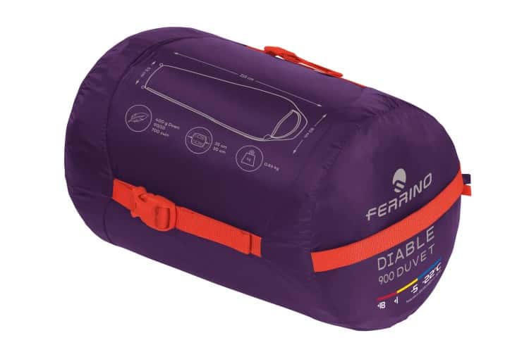 Ferrino DIABLE 900 DUVET RDS DOWN makuupussi