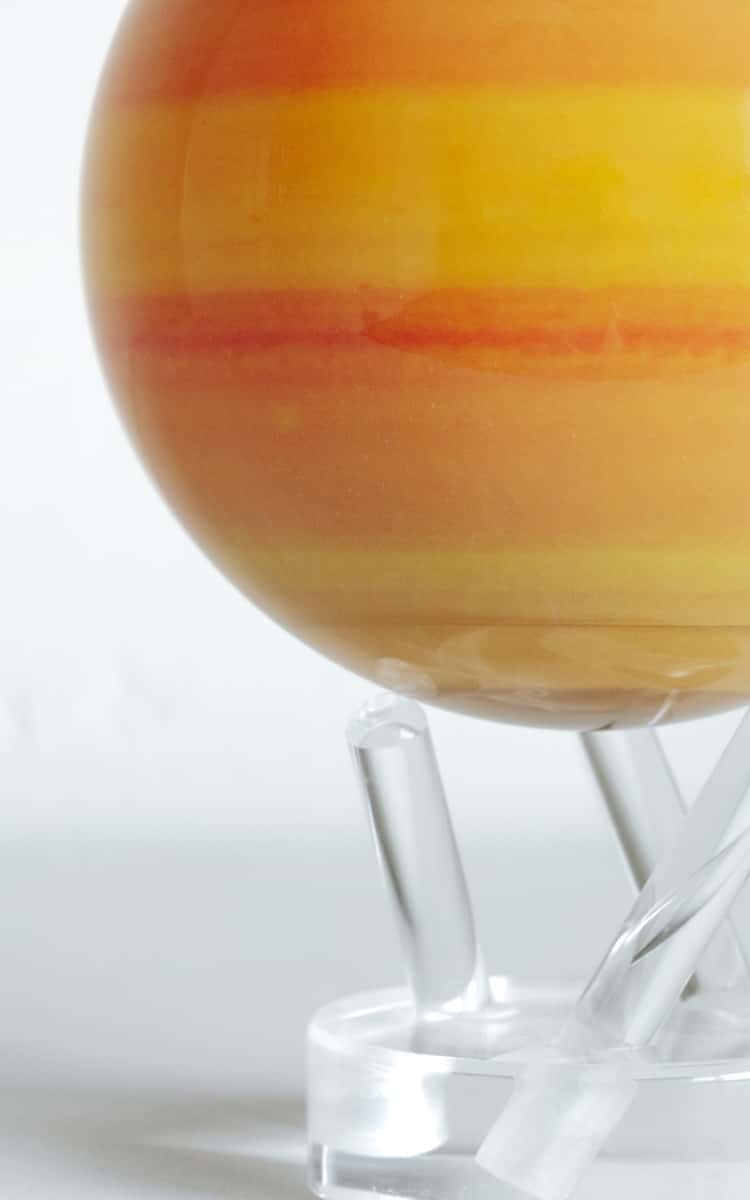 MOVA Saturn itsestään pyörivä karttapallo