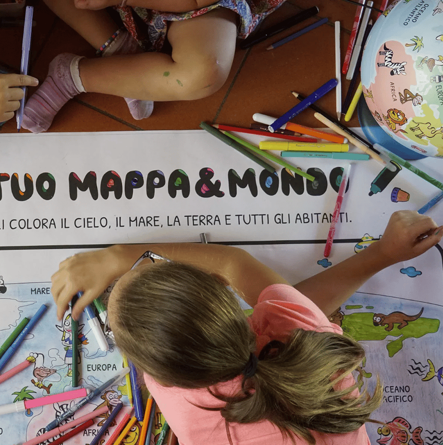 Tecnodidattica Mappa&Mondo glob de 25 cm