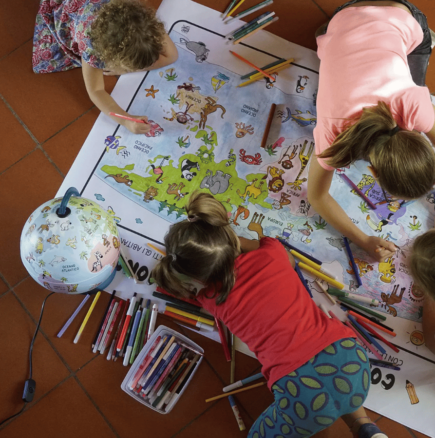 Tecnodidattica Mappa&Mondo glob de 25 cm