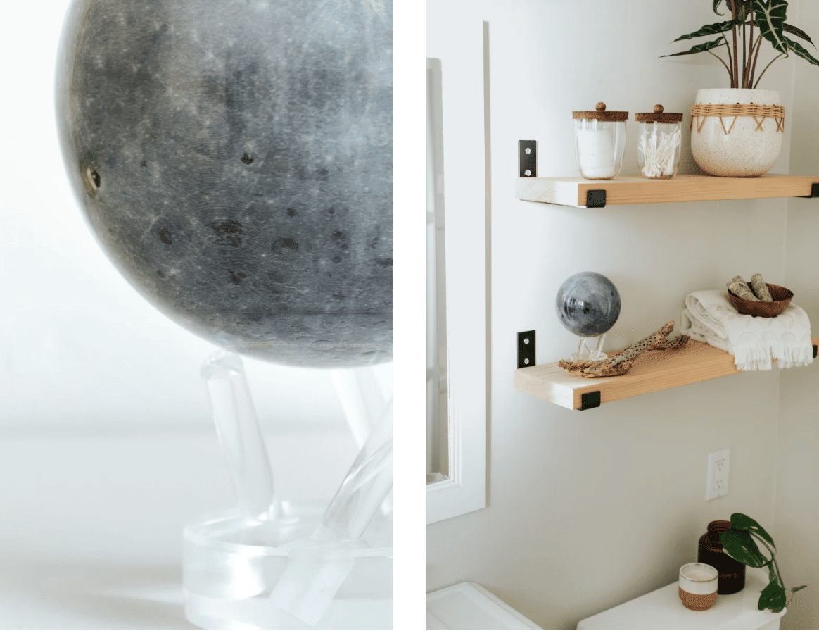 MOVA Moon Självroterande jordglob