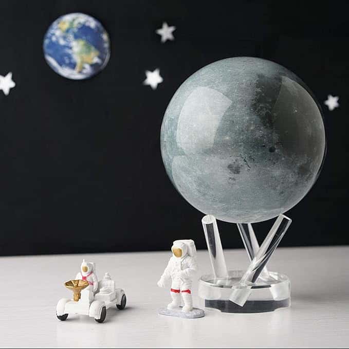 MOVA Moon Självroterande jordglob