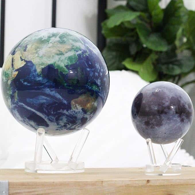MOVA Moon Självroterande jordglob
