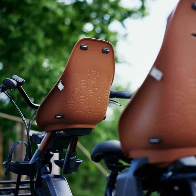 Urban Iki Vordersitz BIO für das Fahrrad mit Adapter