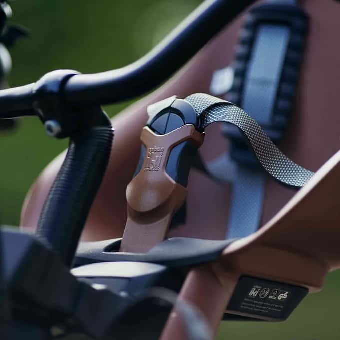 Urban Iki Vordersitz BIO für das Fahrrad mit Adapter