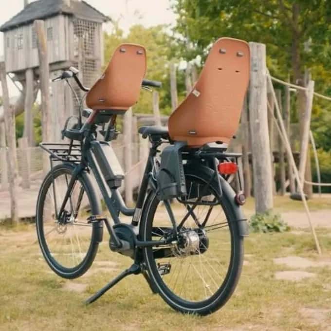 Urban Iki Vordersitz BIO für das Fahrrad mit Adapter