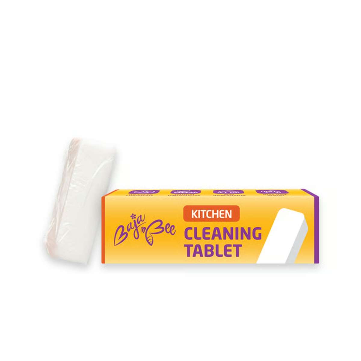 BajaBee ECO tabletas limpiadoras para la cocina - naranja