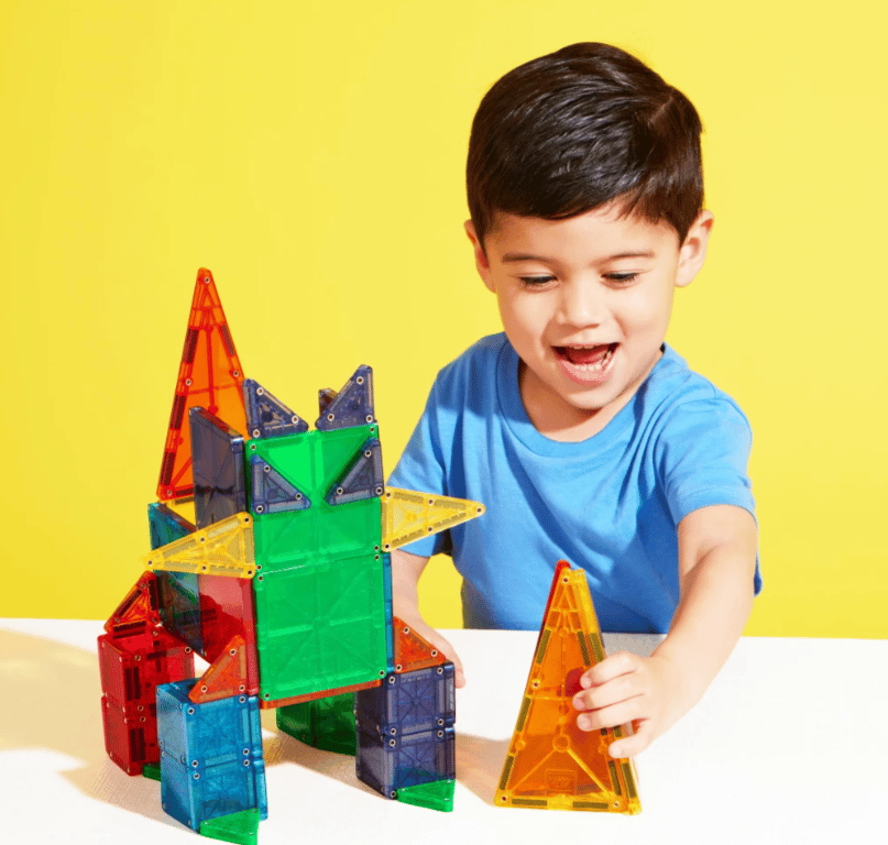 Magna-Tiles Combo 62 dielov magnetická stavebnica