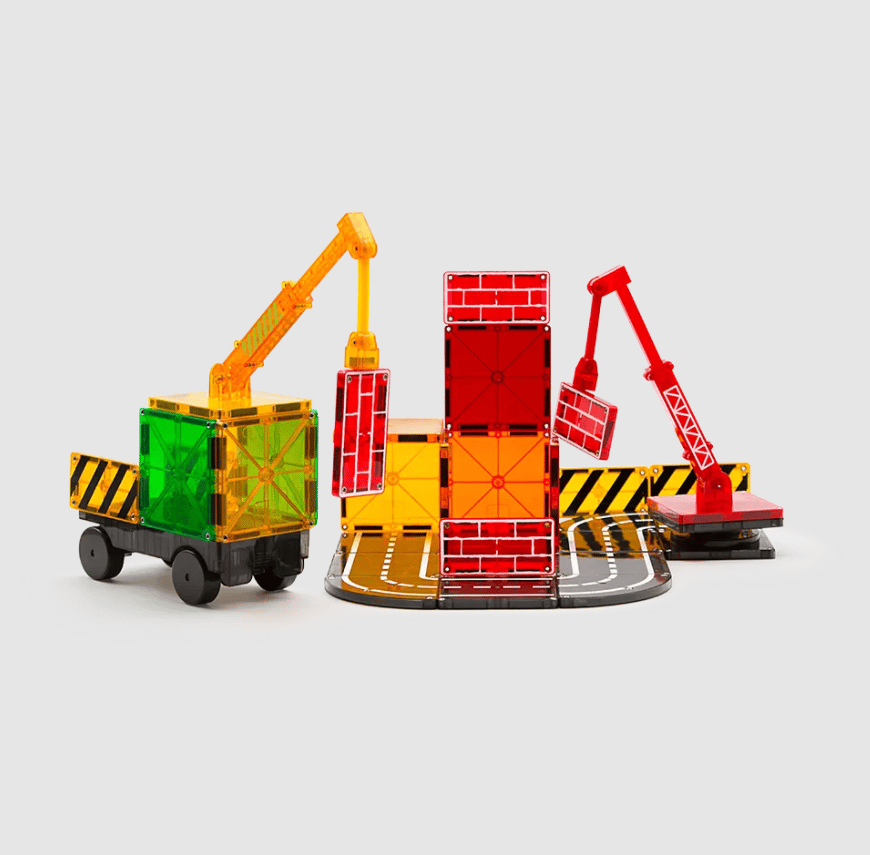 Magna-Tiles Builder Magnetická stavebnica s 32 dielmi