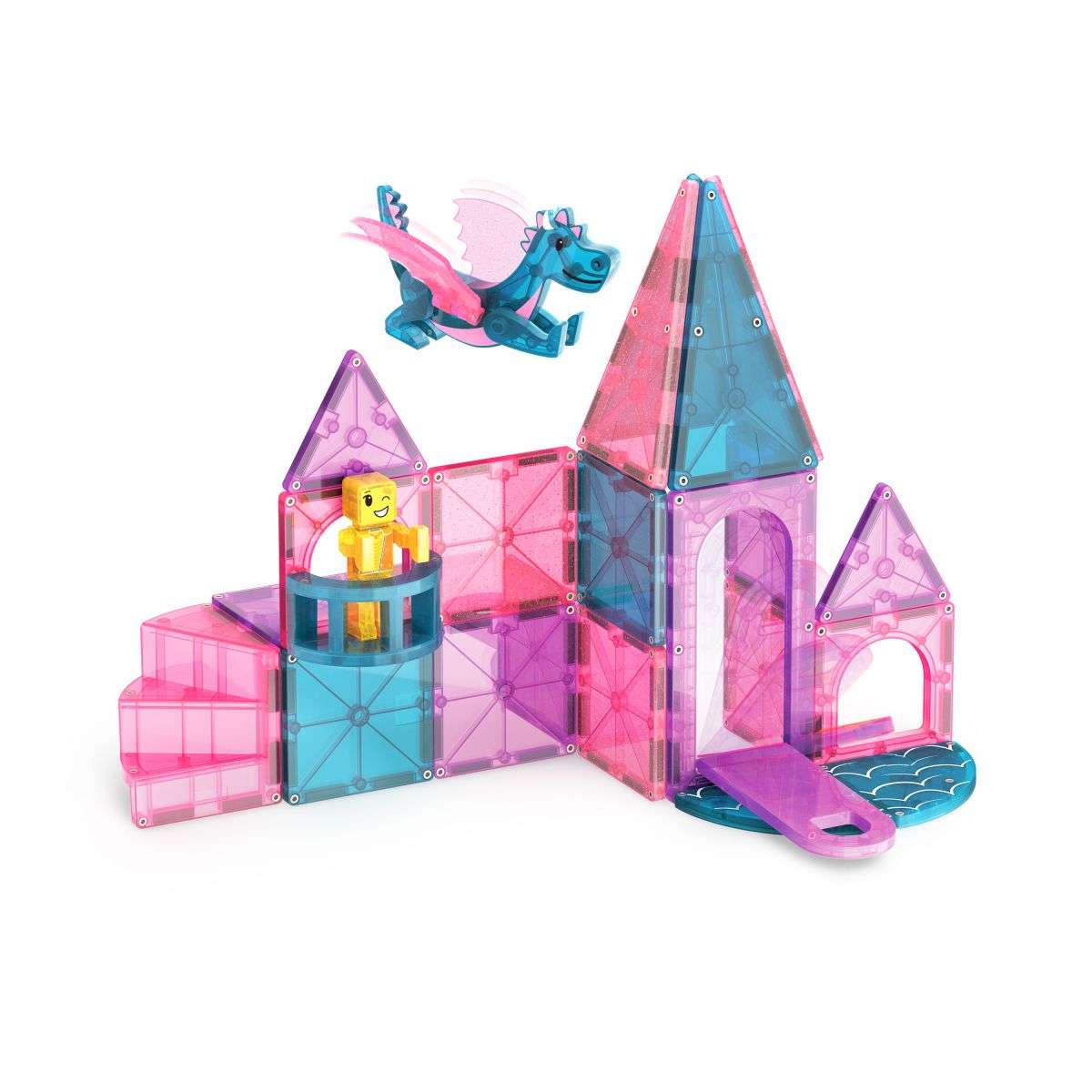 Magna-Tiles Castle 25 kusov magnetická stavebnica