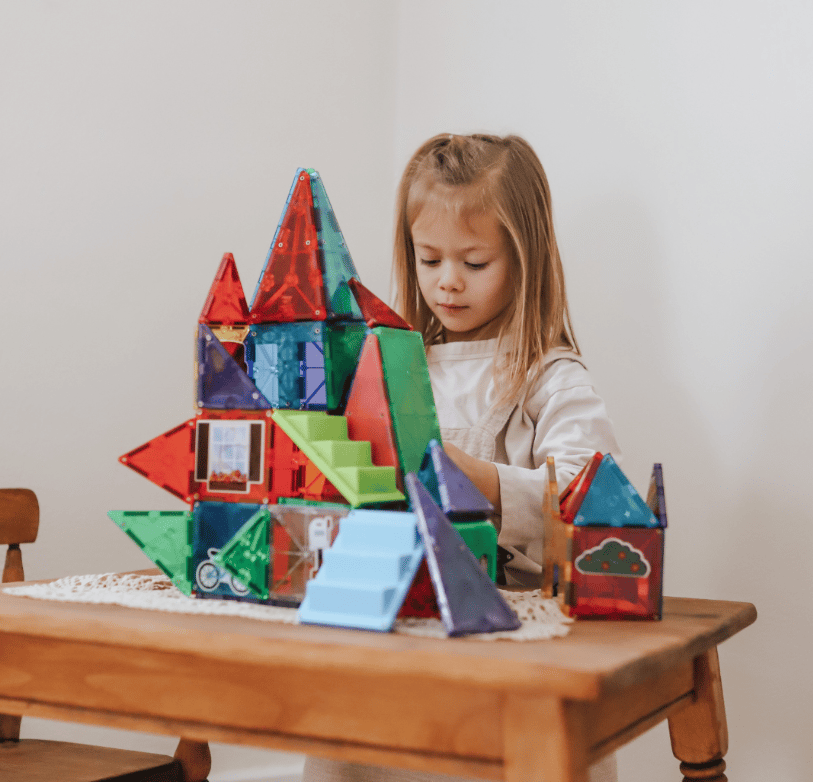 Magna-Tiles House 28 dielov magnetická stavebnica