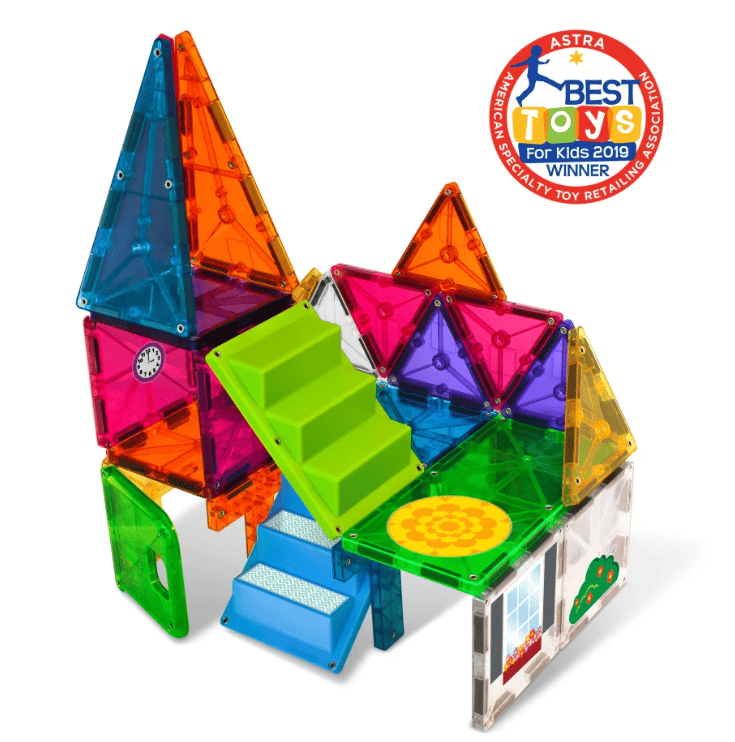 Magna-Tiles House 28 dielov magnetická stavebnica
